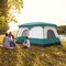 Family Camping Tent 12.5x8.5ft 6-8 Person Dual Room Porch Shelter